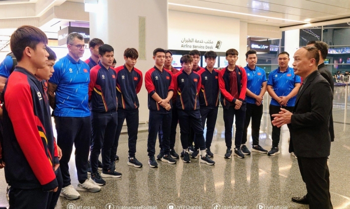 U17 Việt Nam về nước, nhận được sự quan tâm đặc biệt